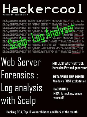 cover image of Hackercool Dec 2016